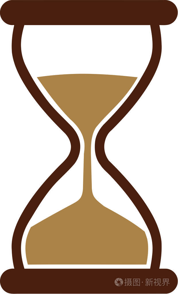 沙漏图标矢量