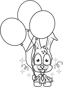 可爱的兔子男孩与气球大纲