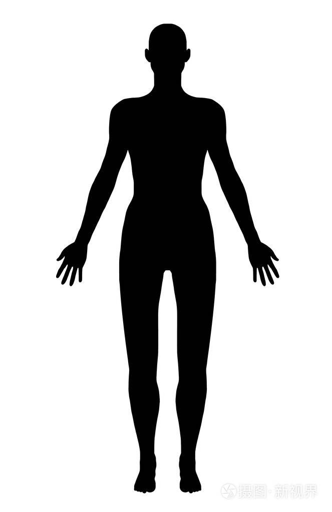分离出的人体轮廓
