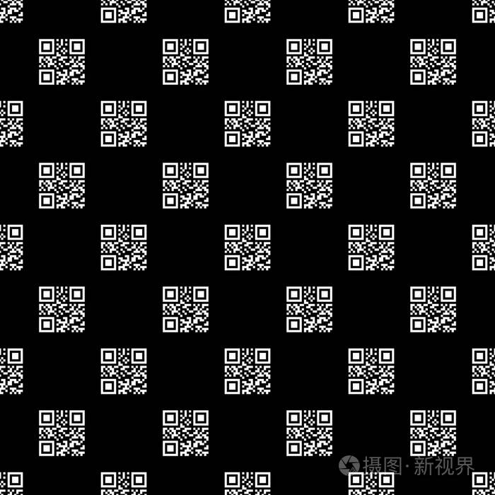无缝的壁纸图案与qr 码 现代时尚的纹理 几何背景插画 正版商用图片0wy3eg 摄图新视界 无缝的壁纸图案与qr 码 现代时尚的纹理 几何背景插画 正版商用图片0wy3eg 摄图新视界