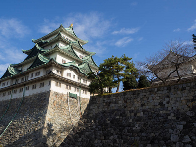 在日本爱知县名古屋市名古屋城堡