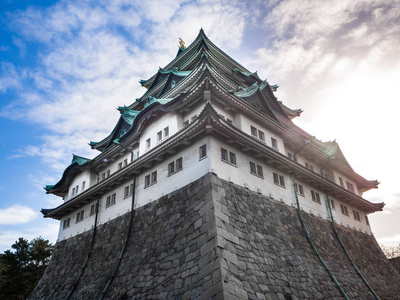 在日本爱知县名古屋市名古屋城堡