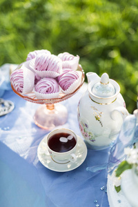 喝杯茶，棉花糖