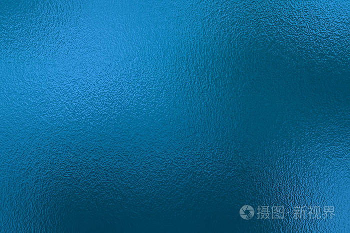 蓝色箔纹理背景