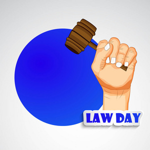 美国法律日背景插图图片
