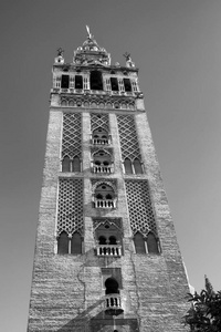 塞维利亚 西班牙安达卢西亚 Giralda，大教堂的钟楼