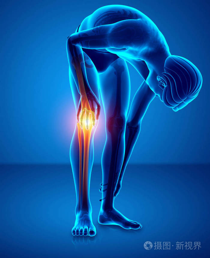 男性膝关节疼痛