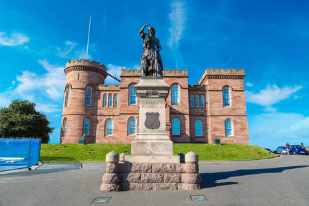 因弗内斯城堡在因弗内斯照片