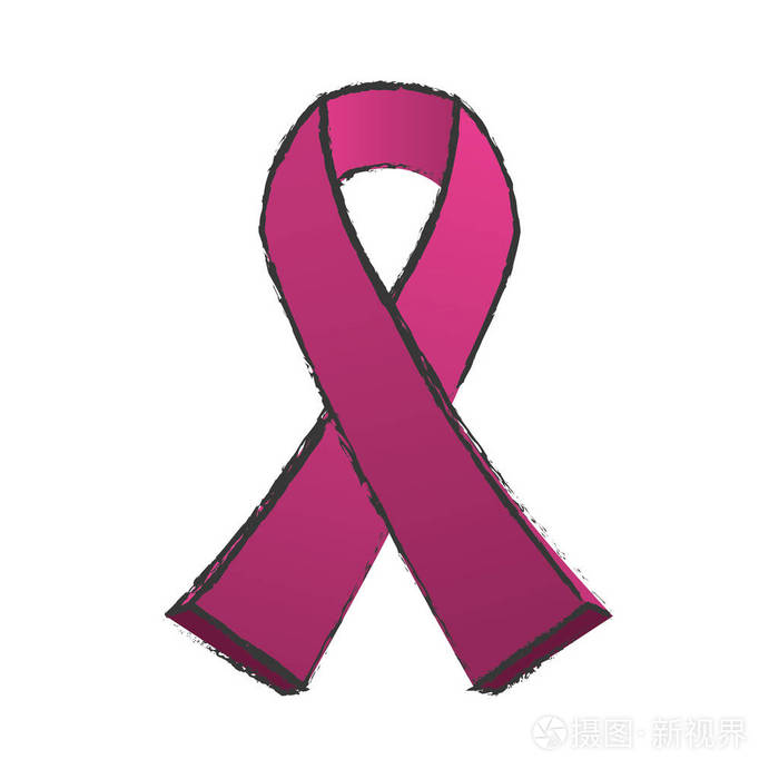 乳房癌认识图标图像