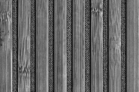 竹餐垫漂白和染色灰色 Grunge 纹理细节