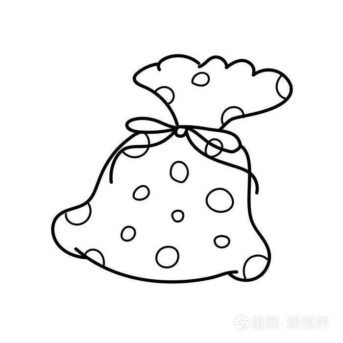 写意画礼品袋图