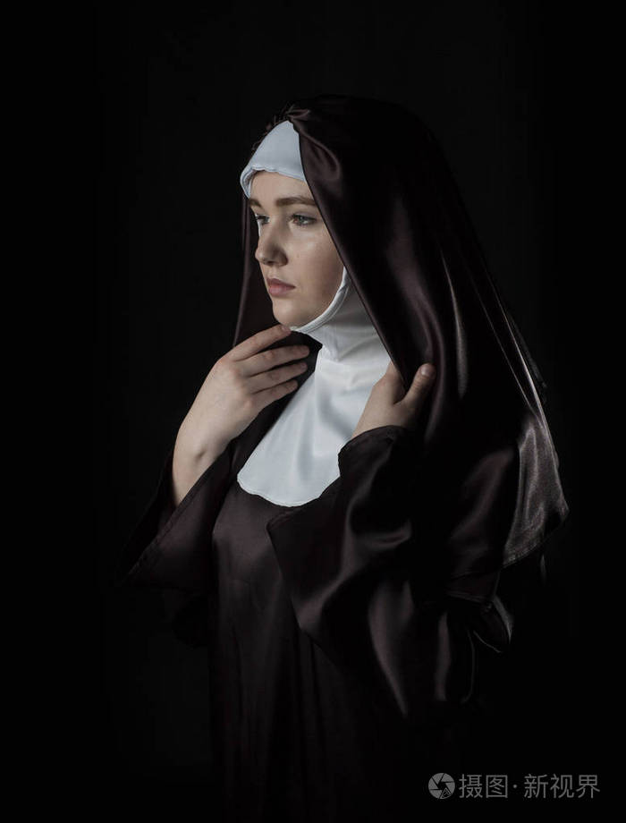 天主教修女的肖像