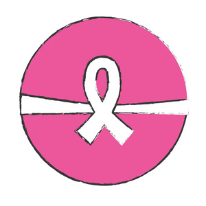 乳房癌防御形象符号
