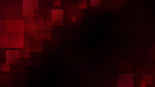 红色抽象背景的模糊方块