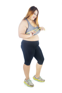 肥胖胸部下垂女人图片