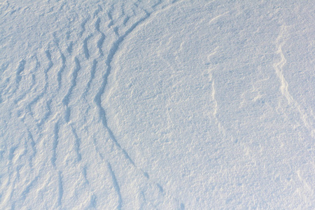 在冬天的江面上的自然雪背景