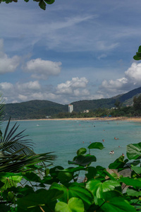 在普吉岛的海滩风景