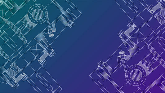 机械工程绘图.工程绘图背景照片
