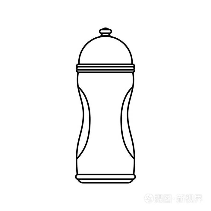 热运动水壶插画-正版商用图片0x1q10-摄图新视界