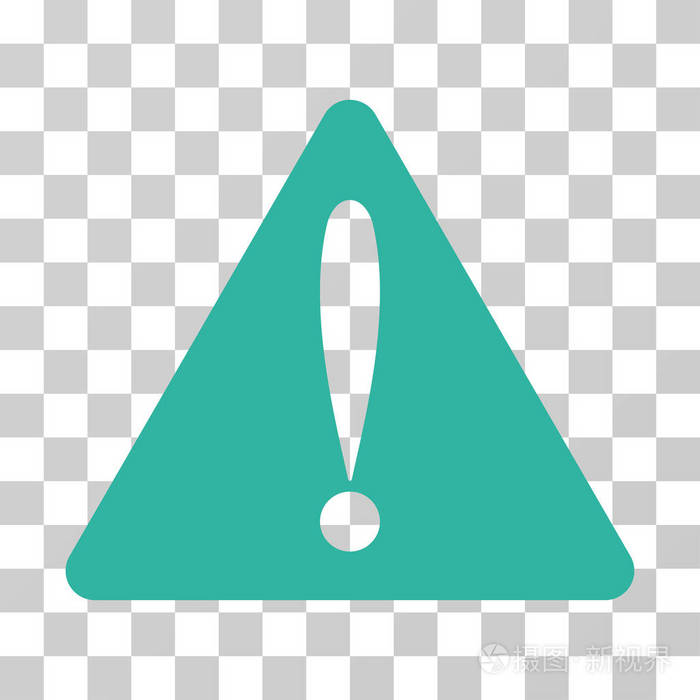 警告错误矢量图标