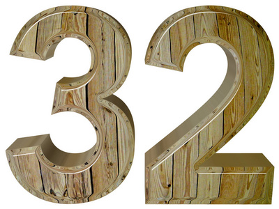 立体数字三图片