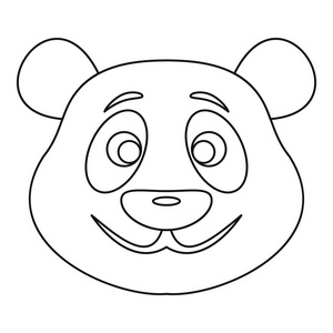 大纲样式熊猫熊图标