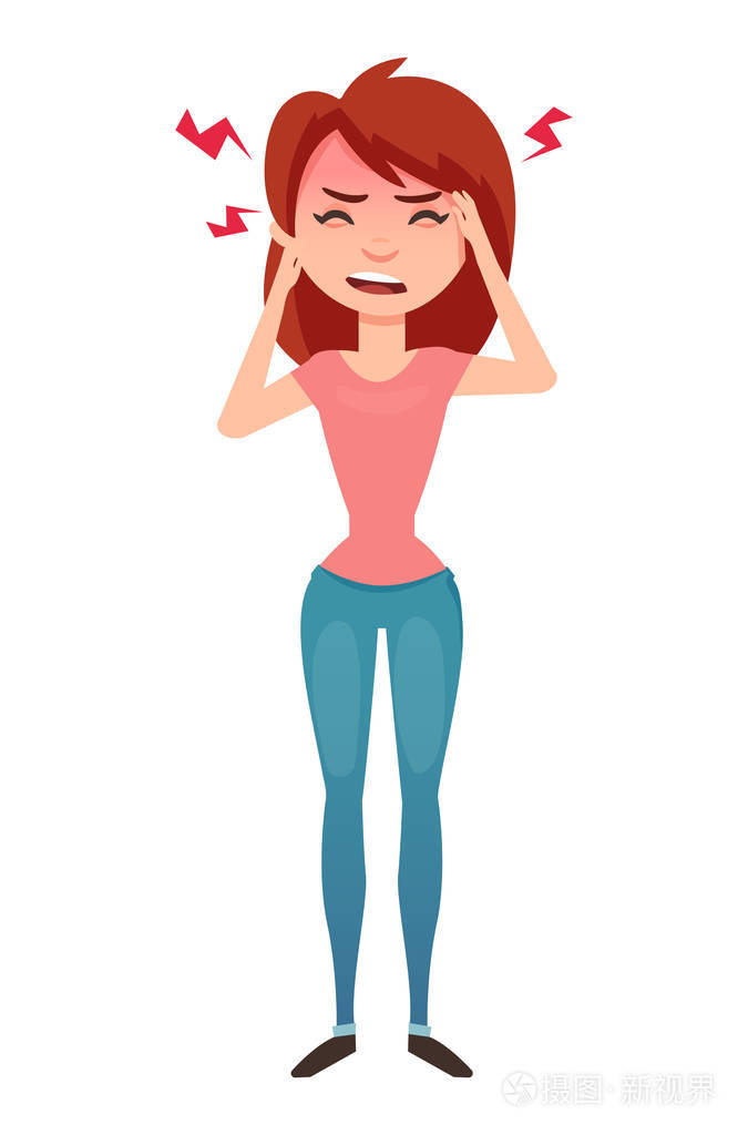 女人的感觉头痛