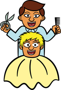 客户半身卡通图片