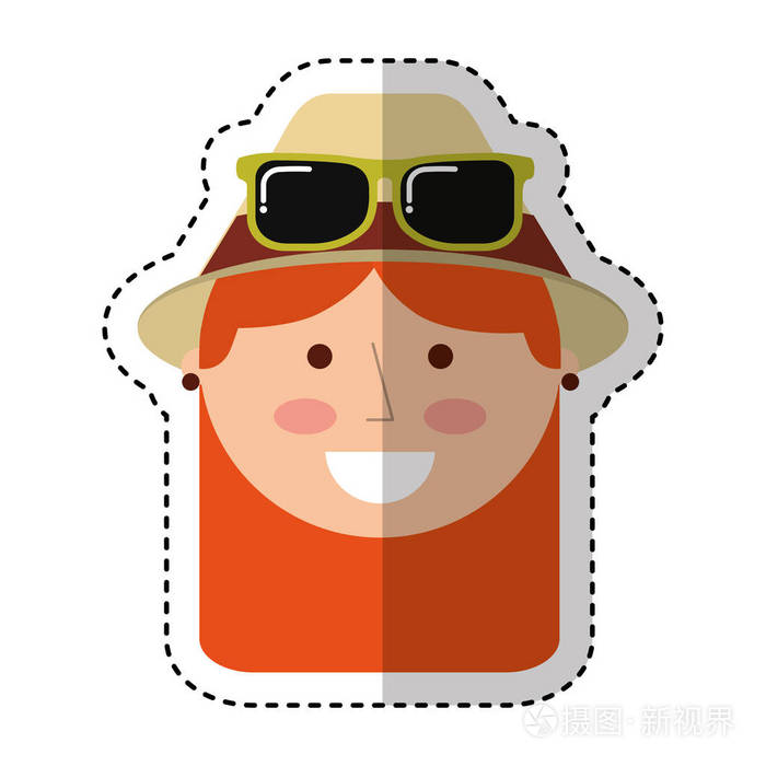 旅游女人头像性格