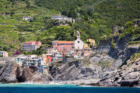 Vernazza 村的五渔村