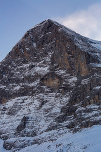 滑雪胜地瑞士少女峰翁根的视图