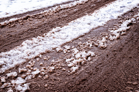 跟踪跟踪地面轮胎痕迹图片