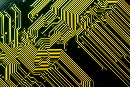 电路板.电子计算机硬件技术.主板数字芯片.科技科学背景.
