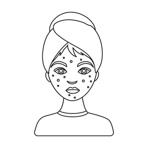 护理痤疮图片-护理痤疮素材-护理痤疮插画-摄图新视界