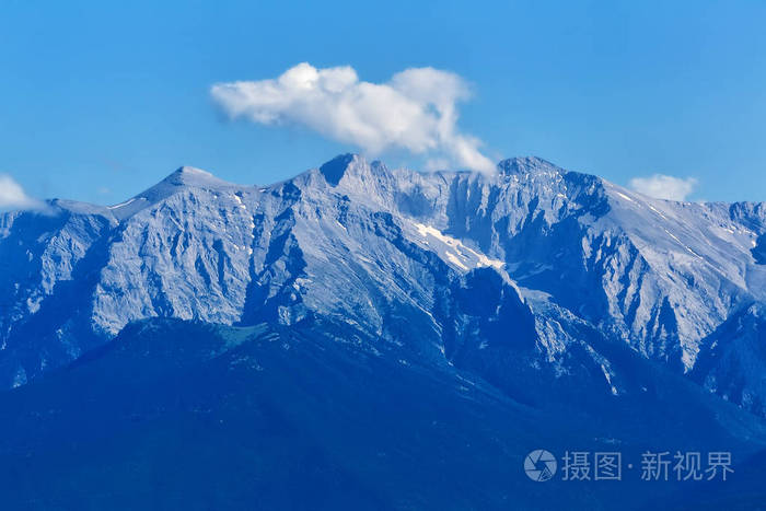 奥林匹斯山山顶图片