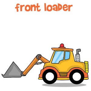 前端装载机集合股票运输照片