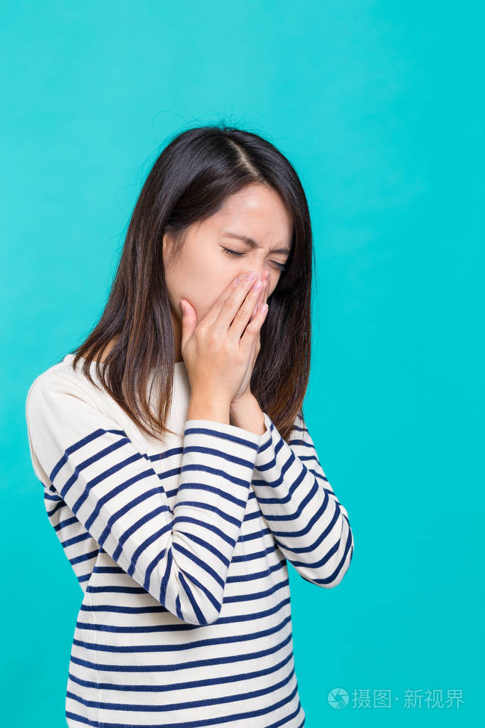 女人感觉不舒服