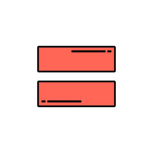 通知的盾牌图标简单的粉红色等于图标照片