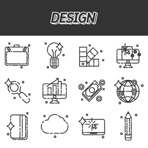 设计平面图标集