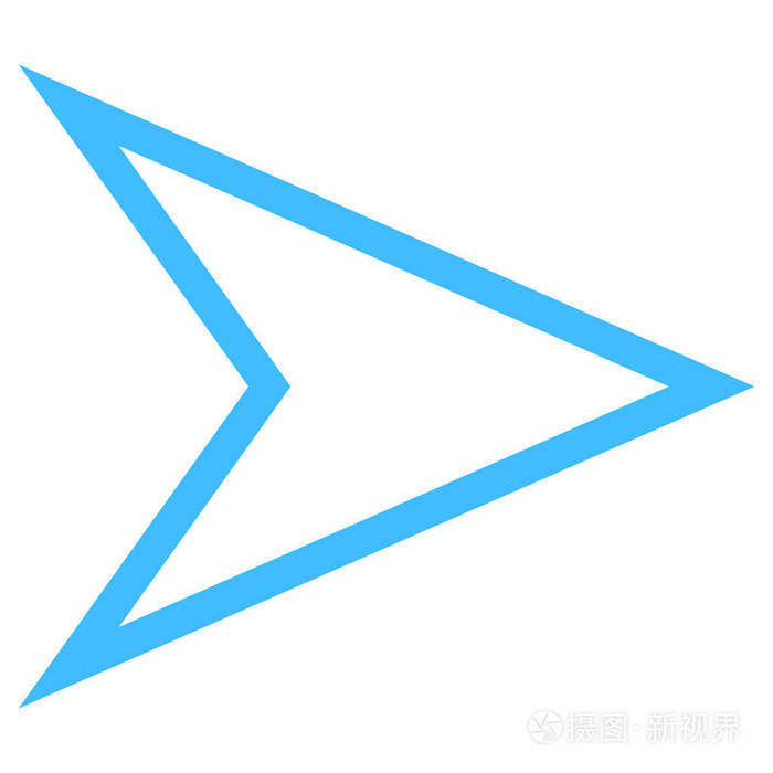 摄图新视界 插画 矢量图 箭头符号导航图标指针.eps