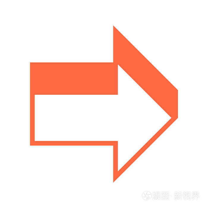 3d箭头标志三三维图标