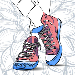 运动鞋鞋子图片-运动鞋鞋子素材-运动鞋鞋子插画-摄图新视界