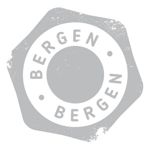 卑尔根邮票橡胶 grunge