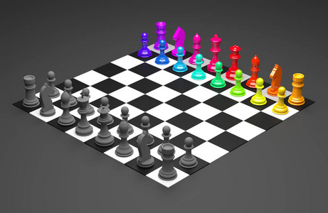 3d 国际象棋渲染