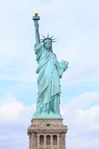 美国的象征自由女神像。纽约