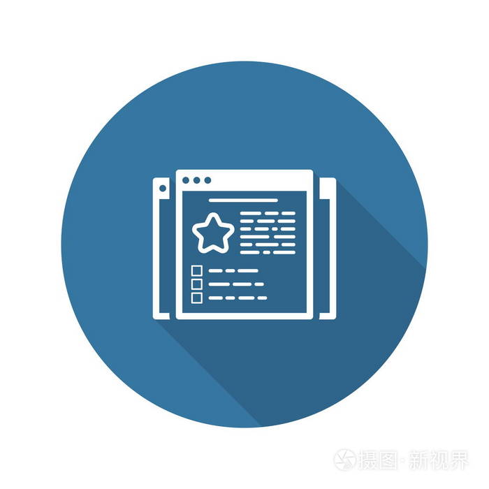 业务案例图标.平面设计