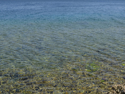 水晶般清澈的热带海