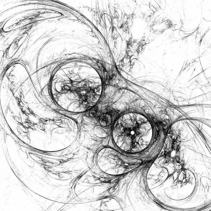 神圣的几何学. 神秘的迷幻放松模式. 分形抽象纹理.