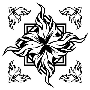 火焰图案图片