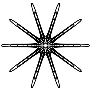 几何螺旋元素图片
